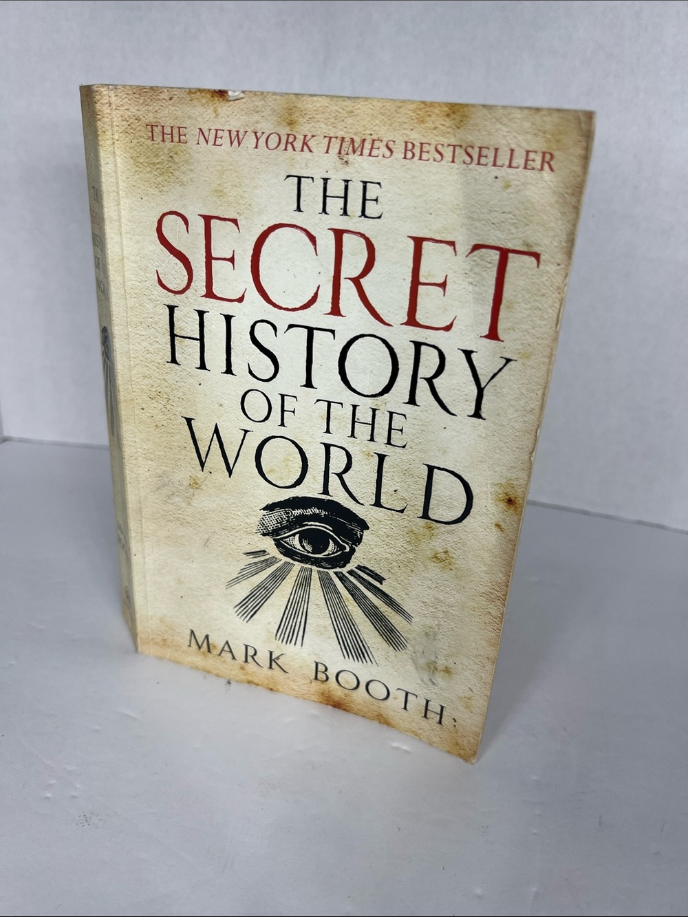 The Secret History of the World by Mark Booth - Cream & Black Cover
